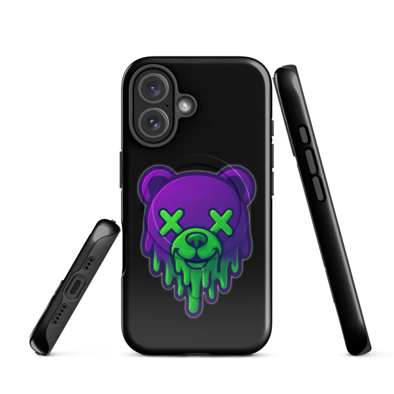 Toxic Bear Vibes Hardcase iPhone®-Hülle mit MagSafe® – Accessoires – klamottn.de