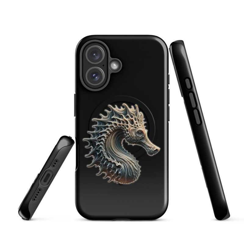 Mystisches Seepferdchen Hardcase iPhone®-Hülle mit MagSafe® – Accessoires – klamottn.de