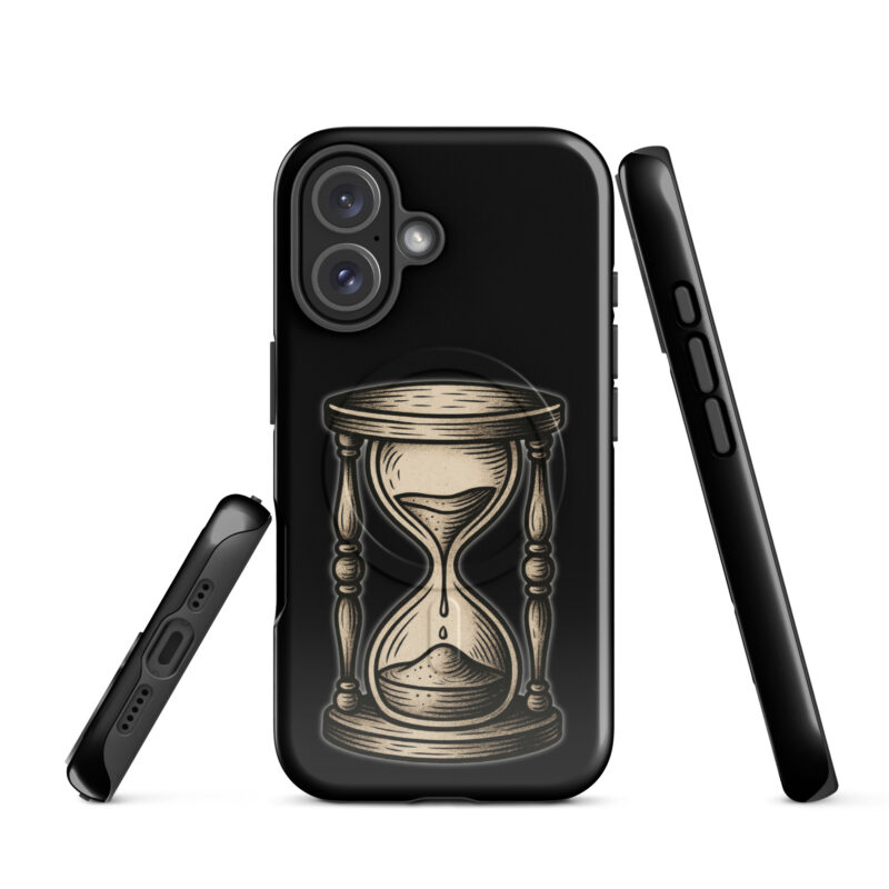 Zeit vergeht Sanduhr Hardcase iPhone®-Hülle mit MagSafe® – Accessoires – klamottn.de