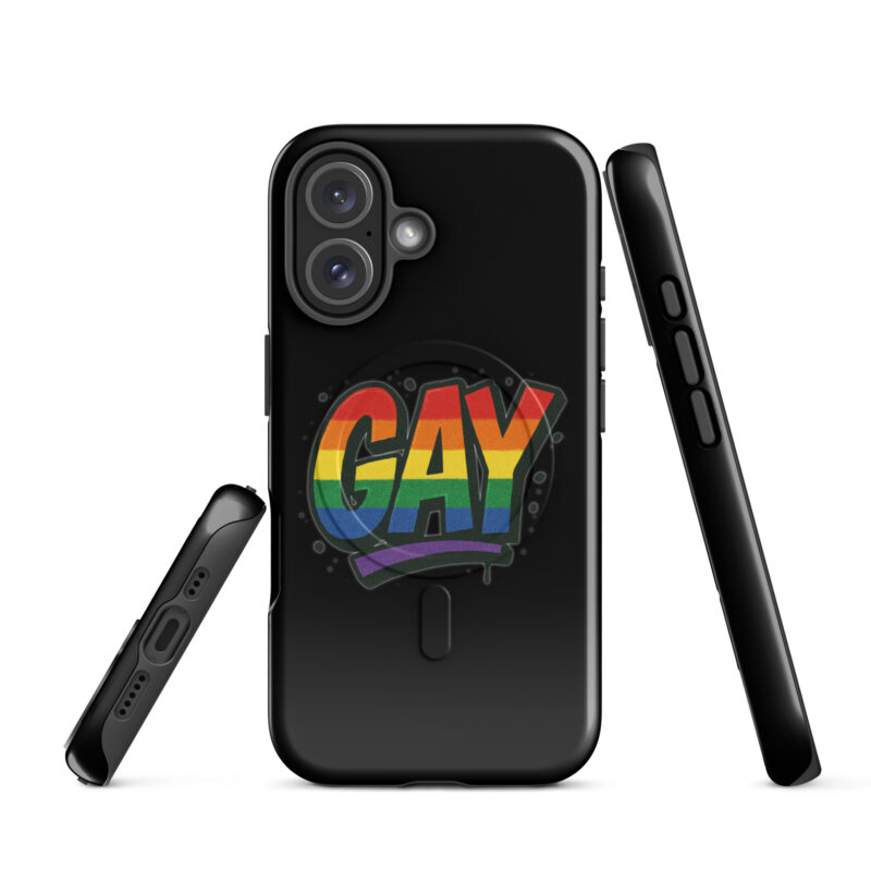 Gay Graffiti Pride Hardcase iPhone®-Hülle mit MagSafe® – Accessoires – klamottn.de