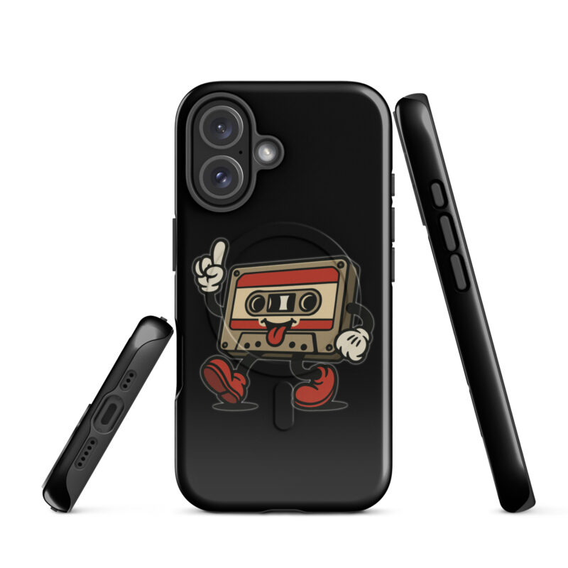 Retro Kassette Hardcase iPhone®-Hülle mit MagSafe® – Accessoires – klamottn.de