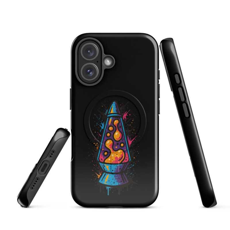 Psychedelische Lavalampen Vibes Hardcase iPhone®-Hülle mit MagSafe® – Accessoires – klamottn.de
