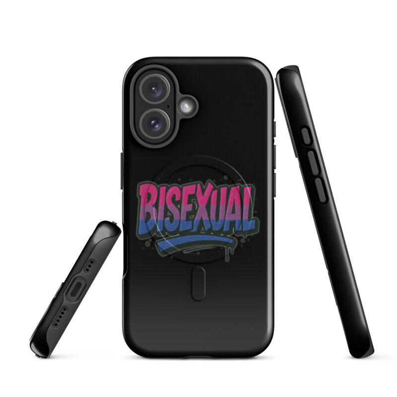 Bisexual Graffiti Statement Hardcase iPhone®-Hülle mit MagSafe® – Accessoires – klamottn.de
