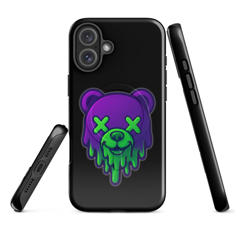Toxic Bear Vibes Hardcase iPhone®-Hülle mit MagSafe® – Accessoires – klamottn.de