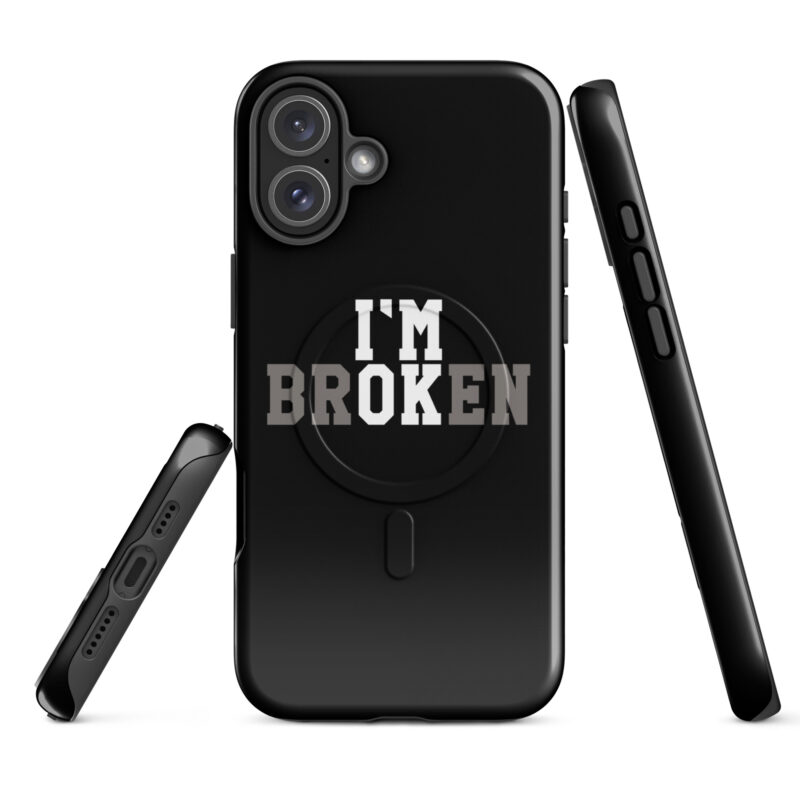 I'm Broken - I'm Ok Hardcase iPhone®-Hülle mit MagSafe® – Accessoires – klamottn.de