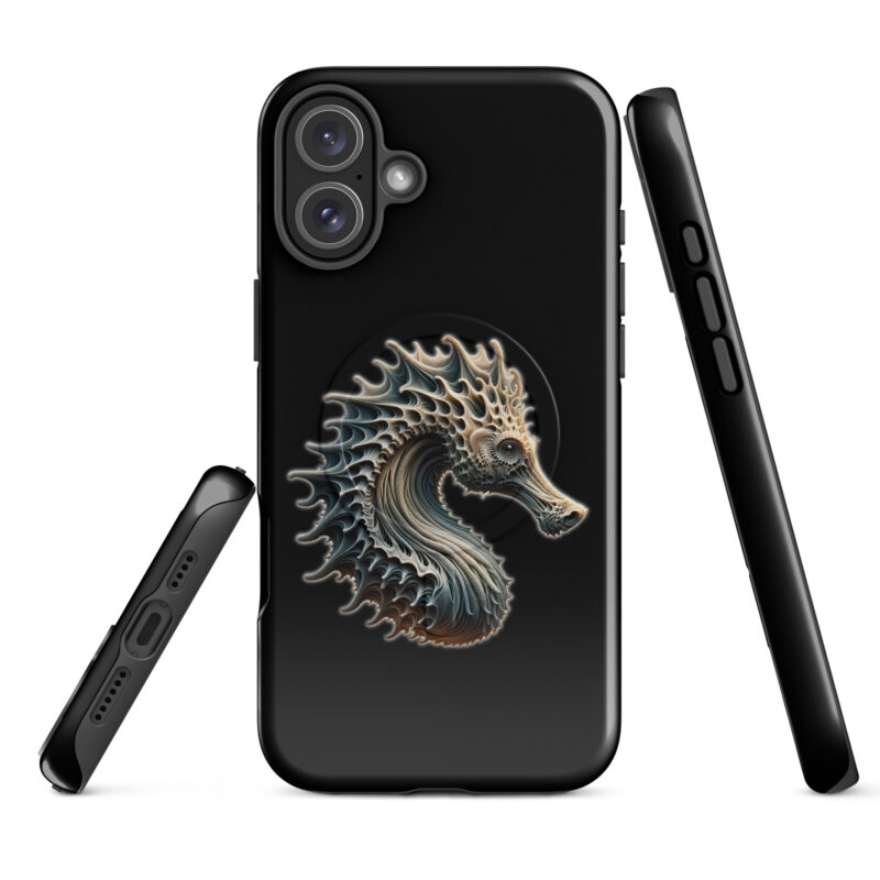 Mystisches Seepferdchen Hardcase iPhone®-Hülle mit MagSafe® – Accessoires – klamottn.de