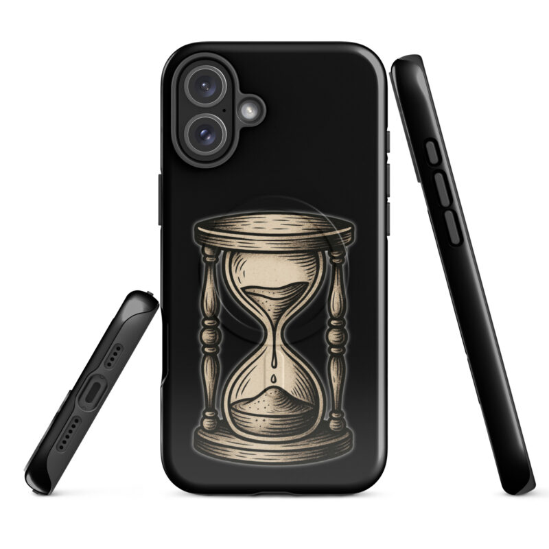 Zeit vergeht Sanduhr Hardcase iPhone®-Hülle mit MagSafe® – Accessoires – klamottn.de