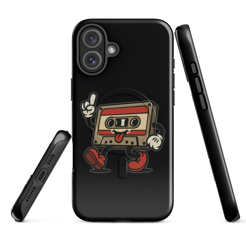 Retro Kassette Hardcase iPhone®-Hülle mit MagSafe® – Accessoires – klamottn.de
