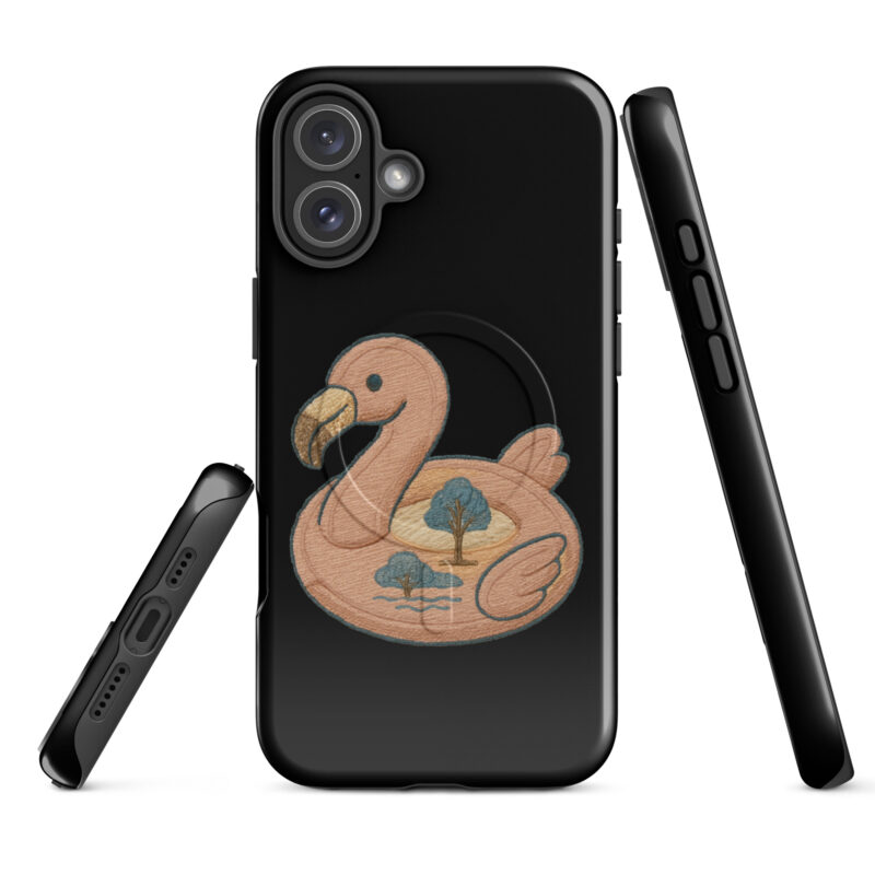 Flamingo Oase Hardcase iPhone®-Hülle mit MagSafe® – Accessoires – klamottn.de