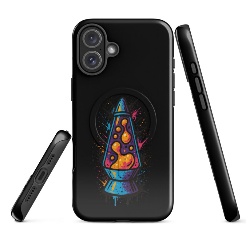 Psychedelische Lavalampen Vibes Hardcase iPhone®-Hülle mit MagSafe® – Accessoires – klamottn.de