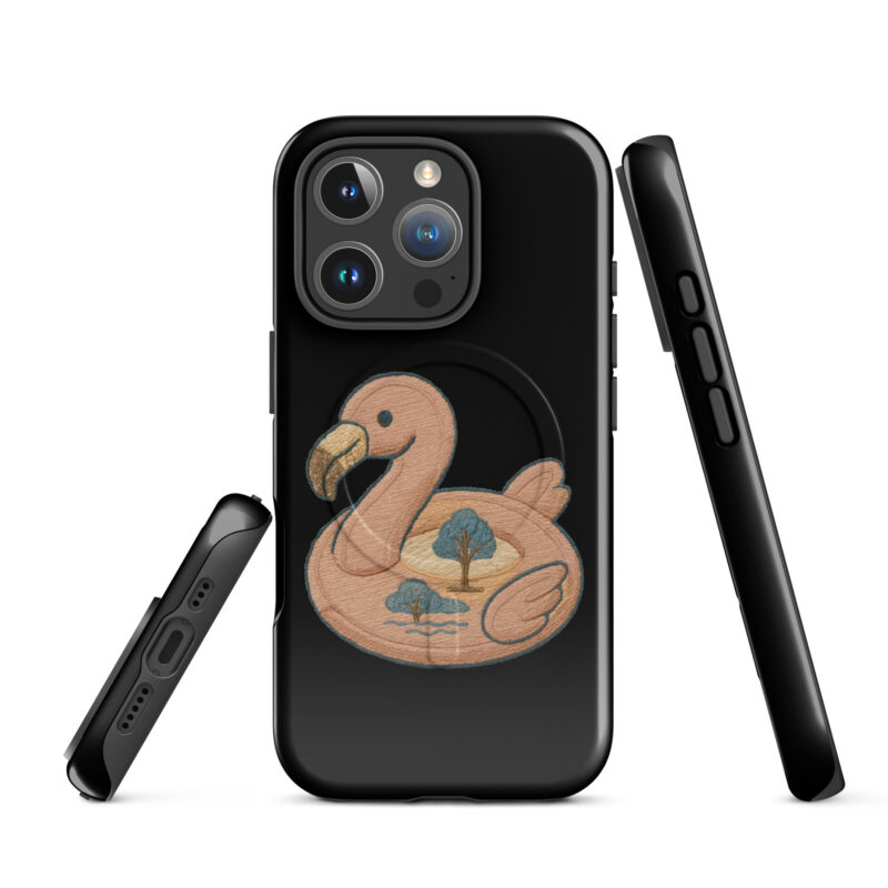 Flamingo Oase Hardcase iPhone®-Hülle mit MagSafe® – Accessoires – klamottn.de