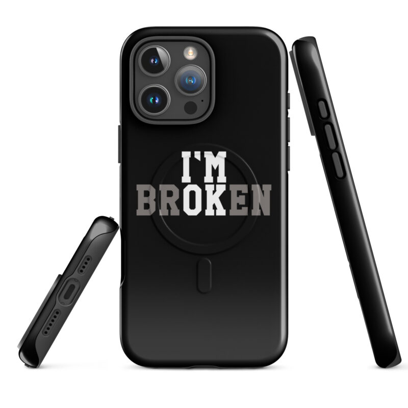 I'm Broken - I'm Ok Hardcase iPhone®-Hülle mit MagSafe® – Accessoires – klamottn.de