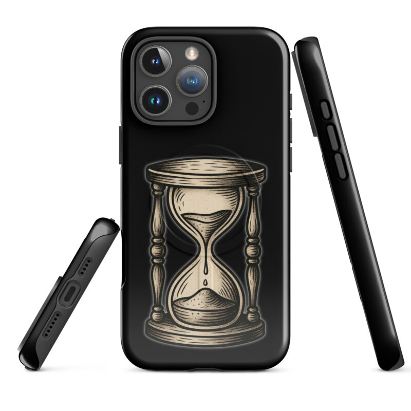 Zeit vergeht Sanduhr Hardcase iPhone®-Hülle mit MagSafe® – Accessoires – klamottn.de