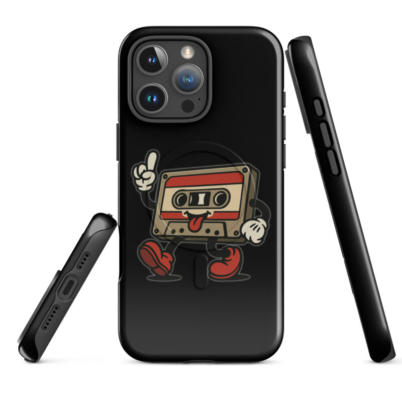 Retro Kassette Hardcase iPhone®-Hülle mit MagSafe® – Accessoires – klamottn.de
