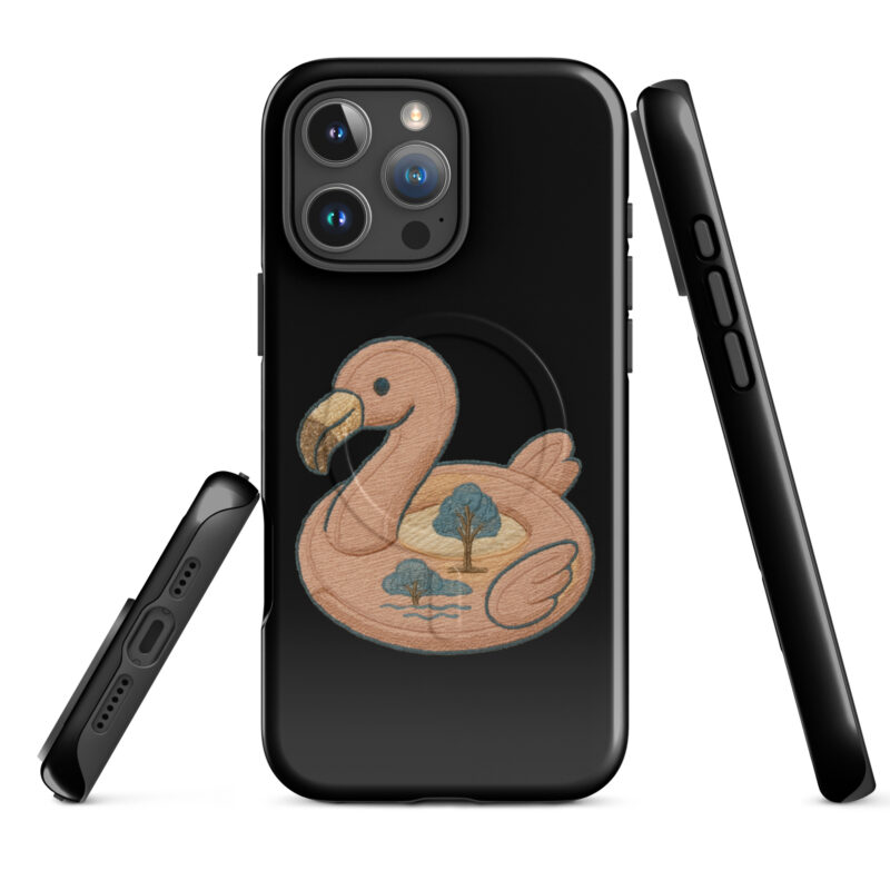 Flamingo Oase Hardcase iPhone®-Hülle mit MagSafe® – Accessoires – klamottn.de