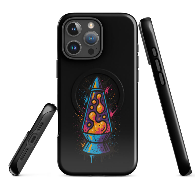 Psychedelische Lavalampen Vibes Hardcase iPhone®-Hülle mit MagSafe® – Accessoires – klamottn.de