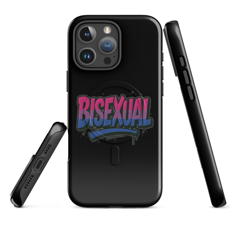 Bisexual Graffiti Statement Hardcase iPhone®-Hülle mit MagSafe® – Accessoires – klamottn.de