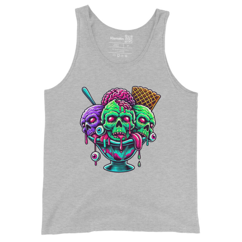 Zombie-Sundae Unisex-Tank-Top – Tank Tops – klamottn.de