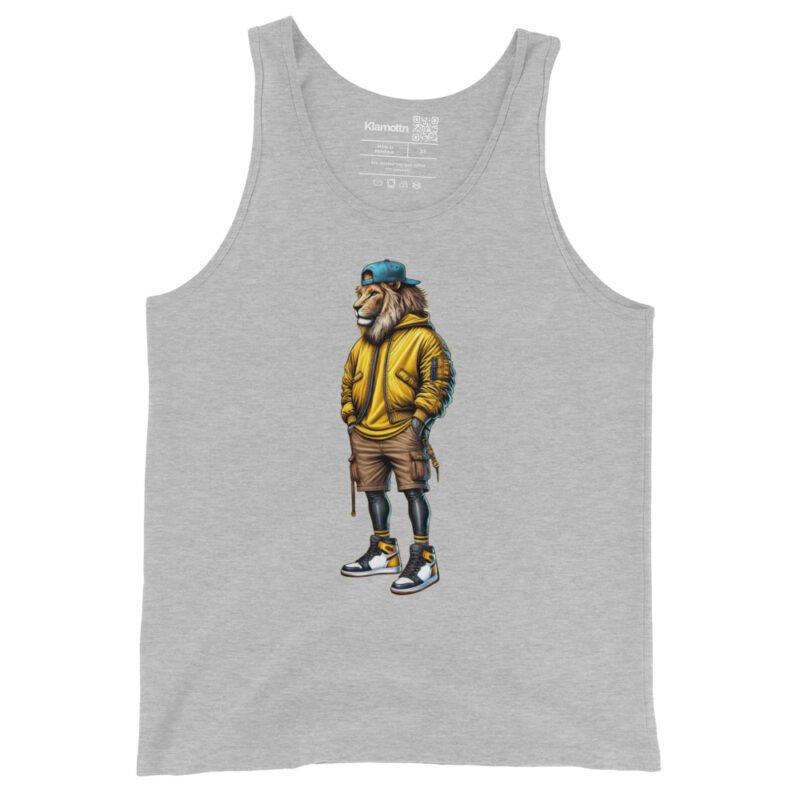 Löwe im Streetwear-Style Unisex-Tank-Top – Tank Tops – klamottn.de