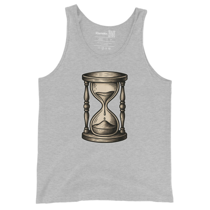 Zeit vergeht Sanduhr Unisex-Tank-Top – Tank Tops – klamottn.de