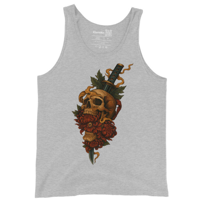 Schädel & Klinge - Das Auge der Vergänglichkeit Unisex-Tank-Top – Tank Tops – klamottn.de