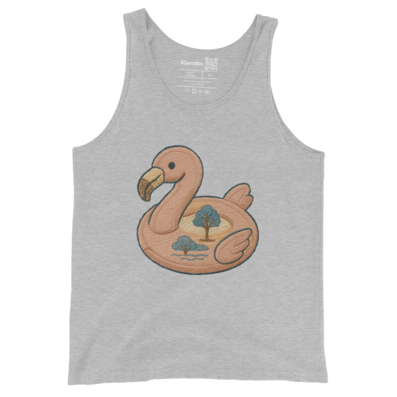 Flamingo Oase Unisex-Tank-Top – Tank Tops – klamottn.de