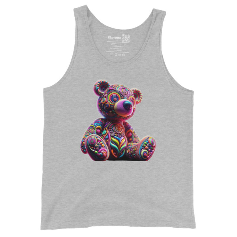 Psychedelic Bär Unisex-Tank-Top – Tank Tops – klamottn.de