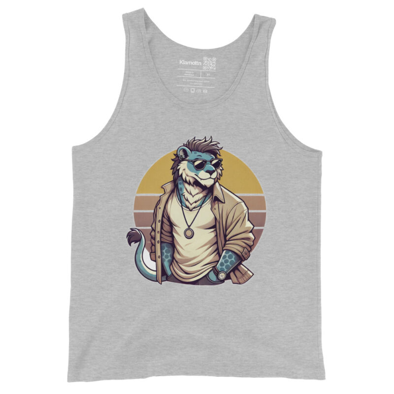 Retro-Leo im Streetstyle Unisex-Tank-Top – Tank Tops – klamottn.de