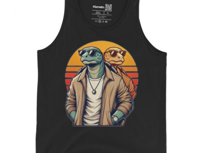 Schildkröten im Retro-Sunset-Style Unisex-Tank-Top – Tank Tops – klamottn.de Schildkröten im Retro-Sunset-Style Unisex-Tank-Top – Tank Tops – klamottn.de