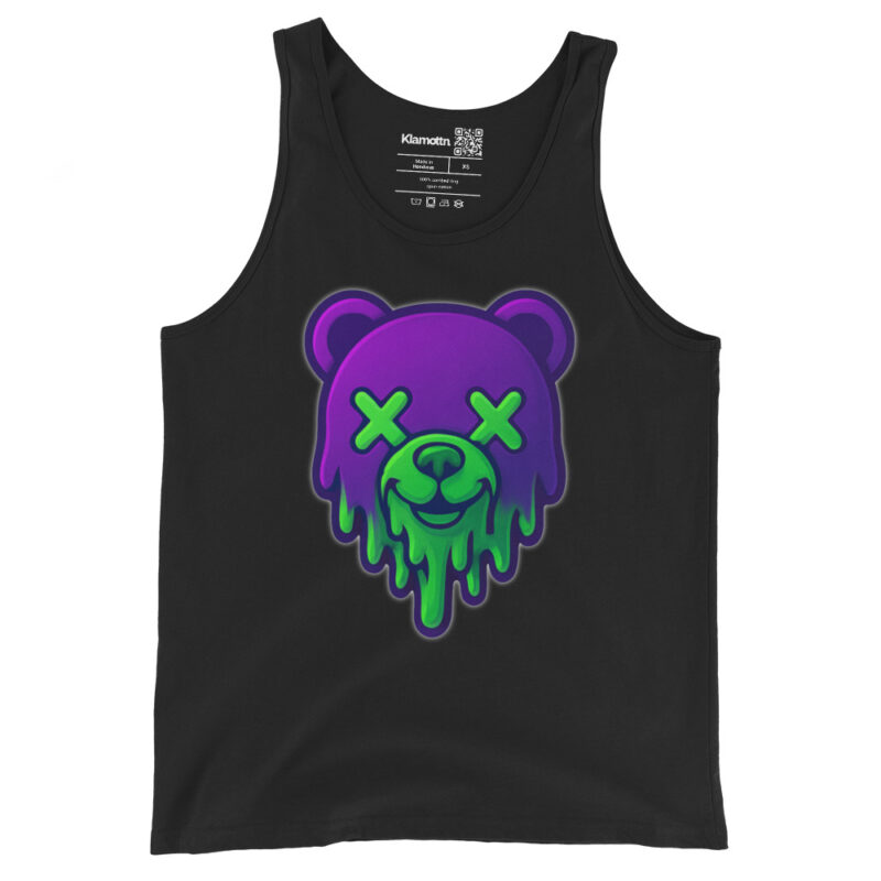 Toxic Bear Vibes Unisex-Tank-Top – Tank Tops – klamottn.de
