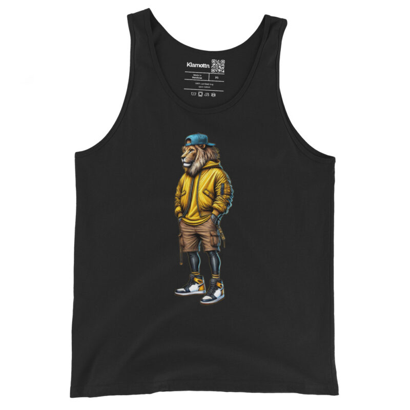 Löwe im Streetwear-Style Unisex-Tank-Top – Tank Tops – klamottn.de