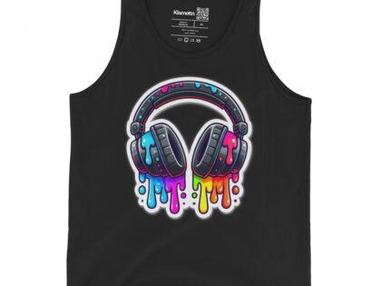 Kopfhörer im Farbrausch Unisex-Tank-Top – Tank Tops – klamottn.de Kopfhörer im Farbrausch Unisex-Tank-Top – Tank Tops – klamottn.de