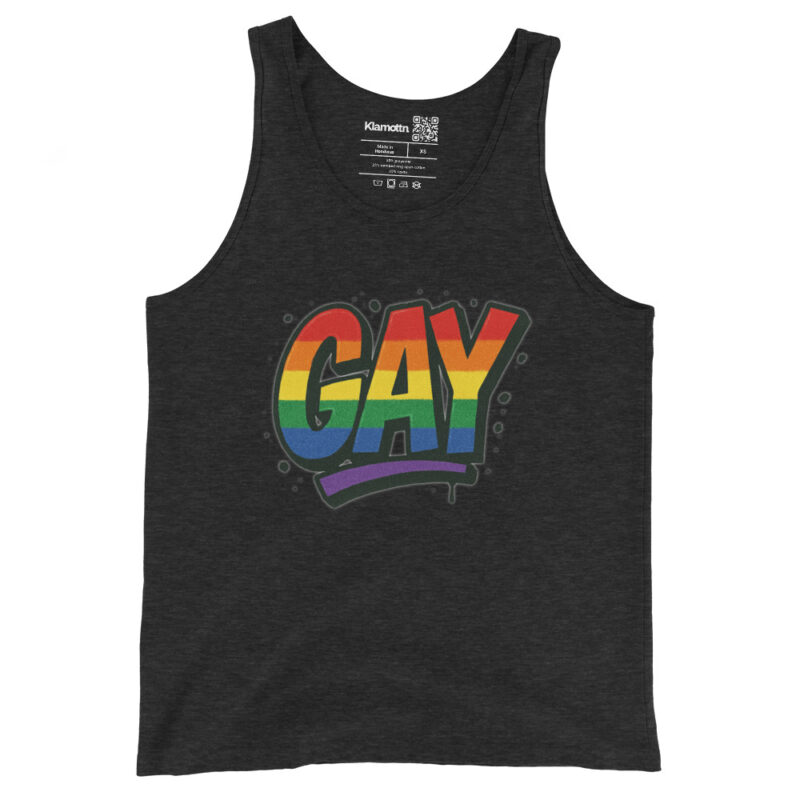 Gay Graffiti Pride Unisex-Tank-Top – Tank Tops – klamottn.de