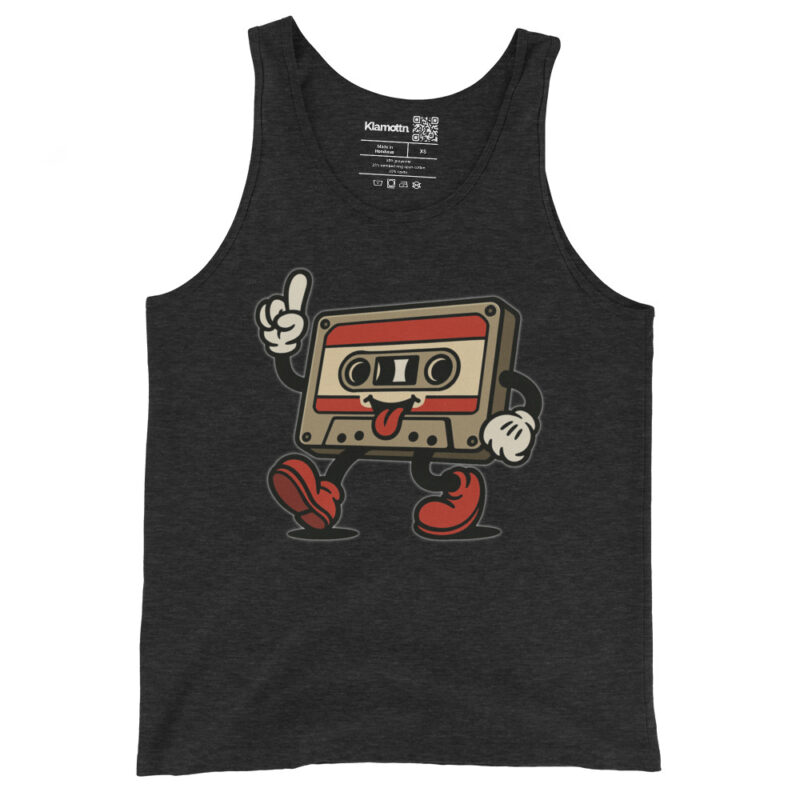 Retro Kassette Unisex-Tank-Top – Tank Tops – klamottn.de