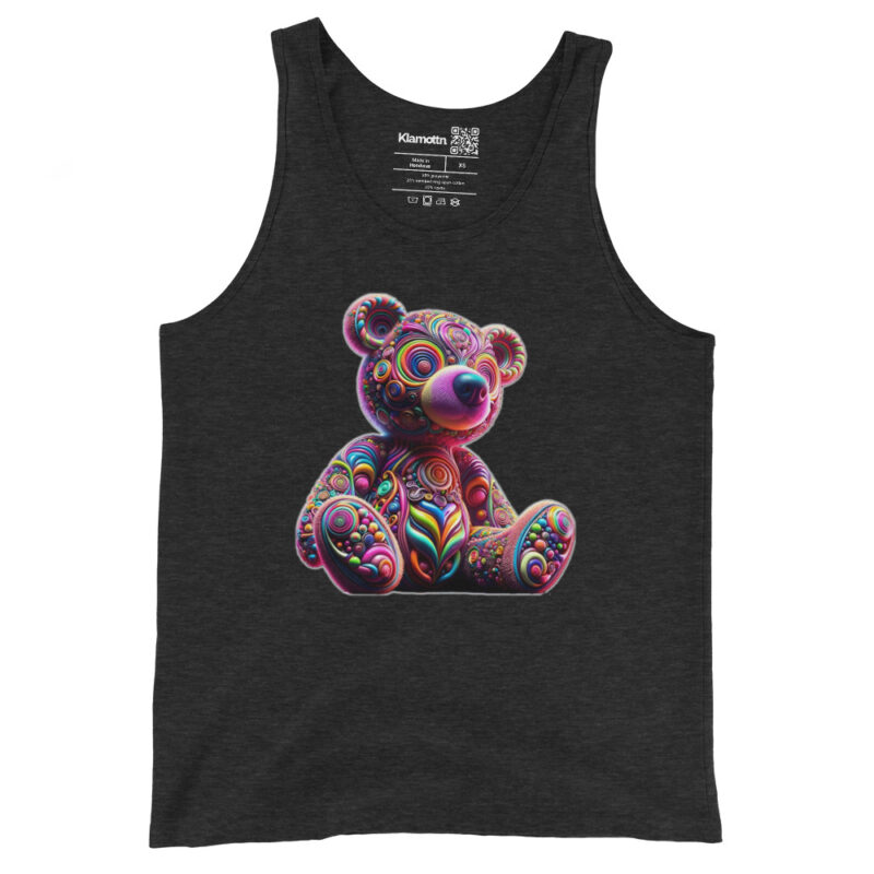 Psychedelic Bär Unisex-Tank-Top – Tank Tops – klamottn.de