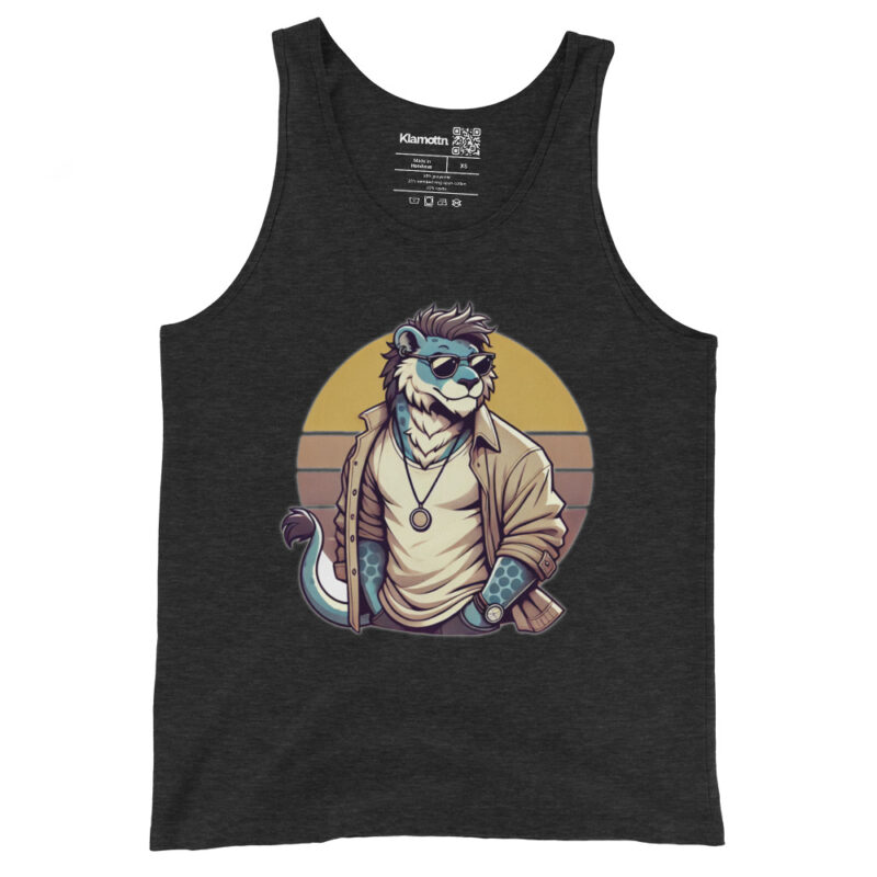 Retro-Leo im Streetstyle Unisex-Tank-Top – Tank Tops – klamottn.de
