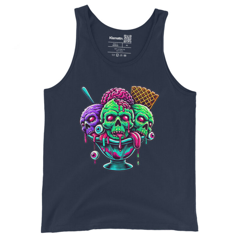 Zombie-Sundae Unisex-Tank-Top – Tank Tops – klamottn.de