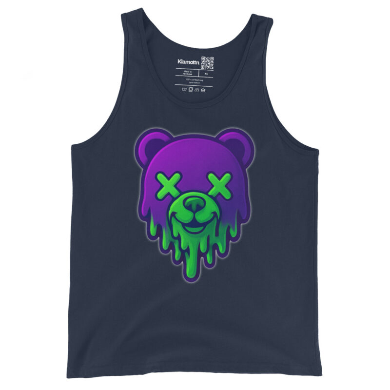 Toxic Bear Vibes Unisex-Tank-Top – Tank Tops – klamottn.de