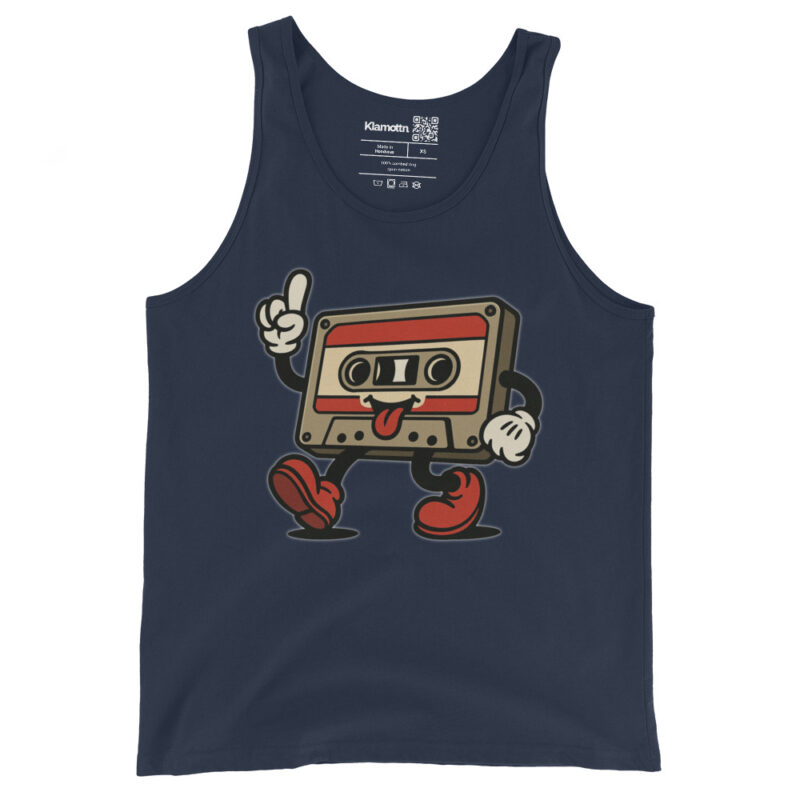 Retro Kassette Unisex-Tank-Top – Tank Tops – klamottn.de
