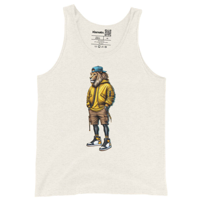 Löwe im Streetwear-Style Unisex-Tank-Top – Tank Tops – klamottn.de