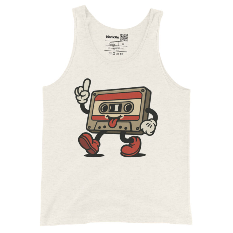 Retro Kassette Unisex-Tank-Top – Tank Tops – klamottn.de