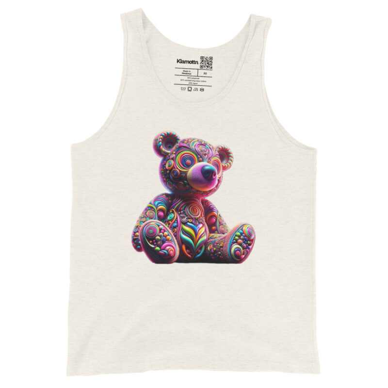 Psychedelic Bär Unisex-Tank-Top – Tank Tops – klamottn.de