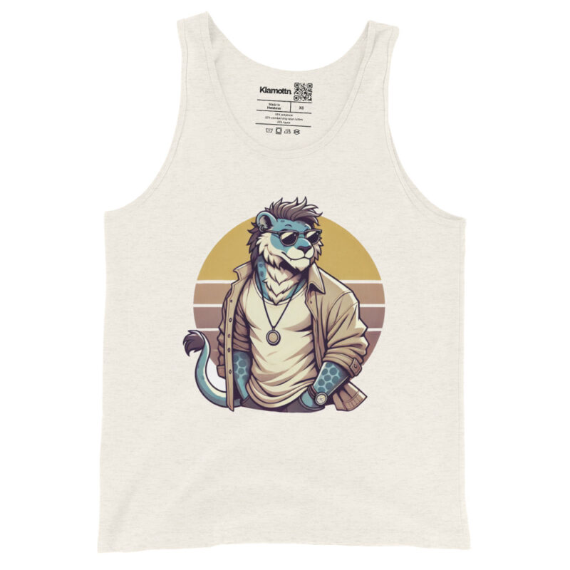 Retro-Leo im Streetstyle Unisex-Tank-Top – Tank Tops – klamottn.de