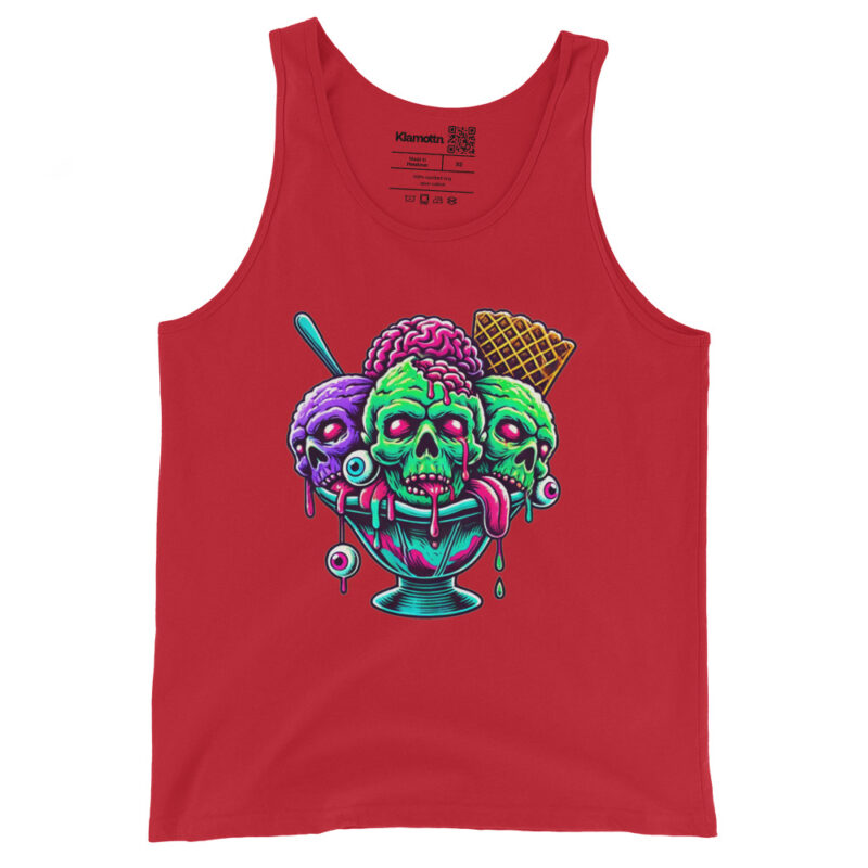 Zombie-Sundae Unisex-Tank-Top – Tank Tops – klamottn.de