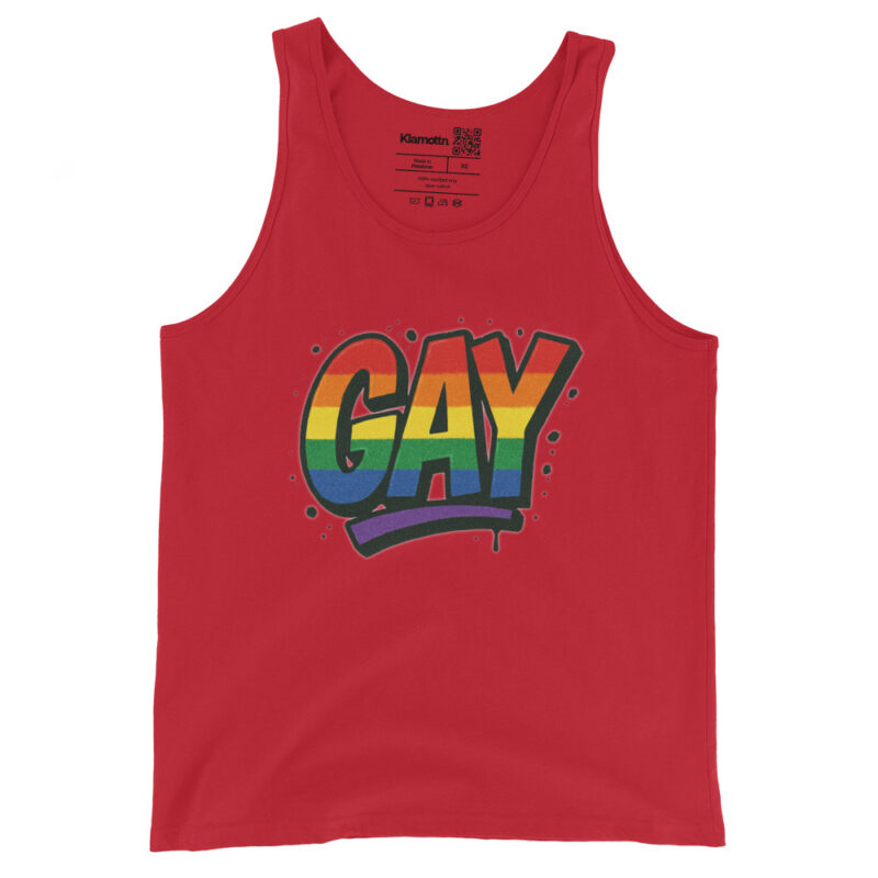 Gay Graffiti Pride Unisex-Tank-Top – Tank Tops – klamottn.de