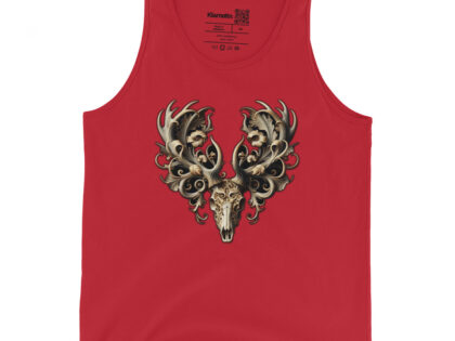 Ornamentaler Hirschschädel Unisex-Tank-Top – Tank Tops – klamottn.de Ornamentaler Hirschschädel Unisex-Tank-Top – Tank Tops – klamottn.de