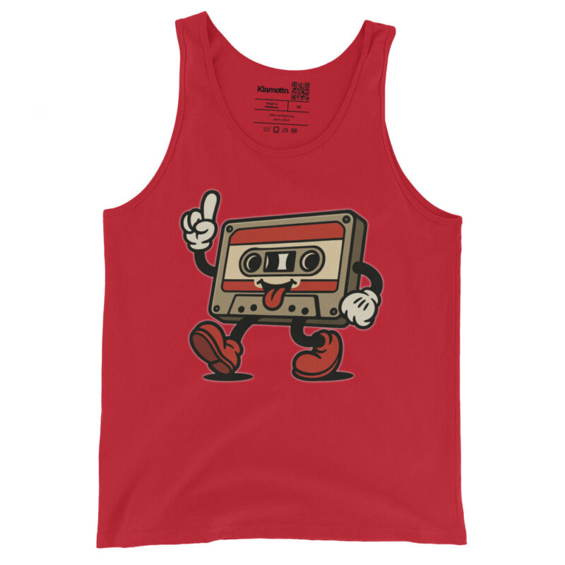 Retro Kassette Unisex-Tank-Top – Tank Tops – klamottn.de