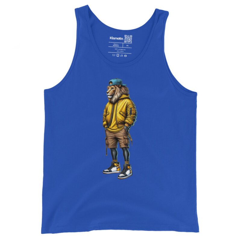 Löwe im Streetwear-Style Unisex-Tank-Top – Tank Tops – klamottn.de