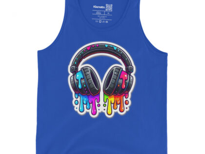Kopfhörer im Farbrausch Unisex-Tank-Top – Tank Tops – klamottn.de Kopfhörer im Farbrausch Unisex-Tank-Top – Tank Tops – klamottn.de