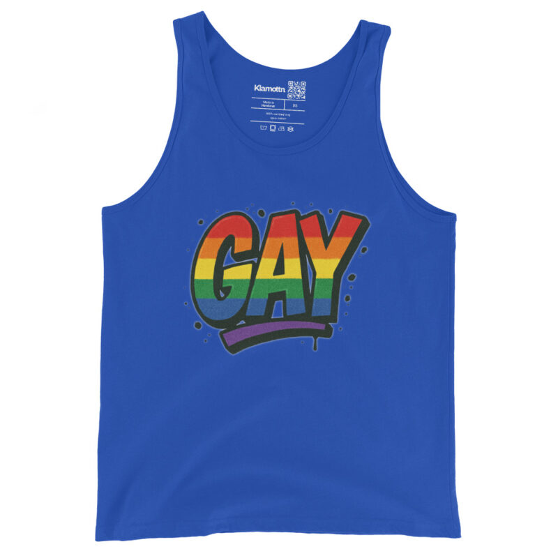 Gay Graffiti Pride Unisex-Tank-Top – Tank Tops – klamottn.de